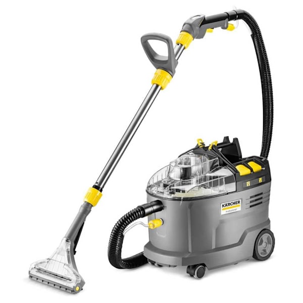 Karcher Støvsuger Puzzi 9/1 Bp Adv Spray Søvfarvet One Size / EU Plug Sort, Grå, Gul