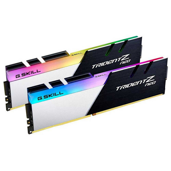 G.skill Ram-hukommelse Neo 32gb 2x16gb Ddr4 3600mhz Rgb Hvid,Sort