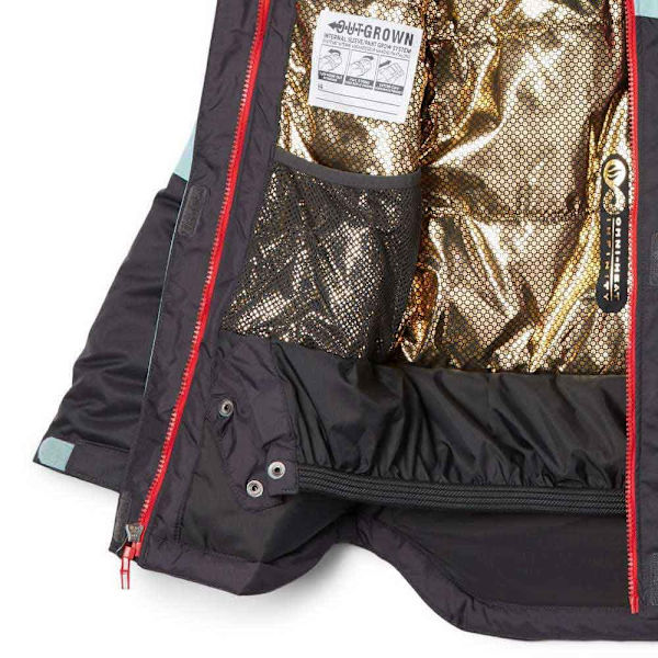 Columbia Regnjacka Med Full Dragkedja Mighty Mogul™ Ii Blå XL Pojke
