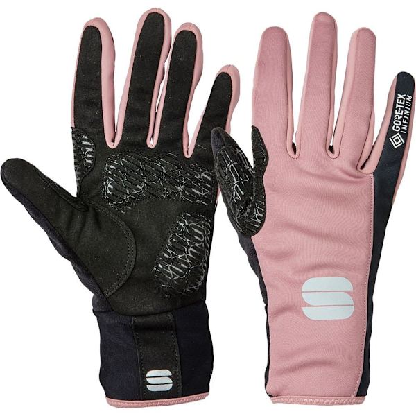 Sportful Pitkät Käsineet Essential 2 Windstopper Musta L Nainen