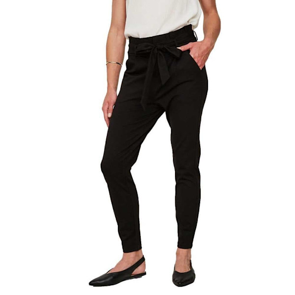 Vero Moda Bukser Loose Paperbag Sort S / 30 Kvinde