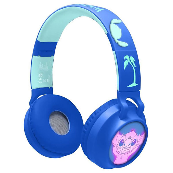 Lexibook Disney Stitch Bluetooth-hörlurar Som Lyser