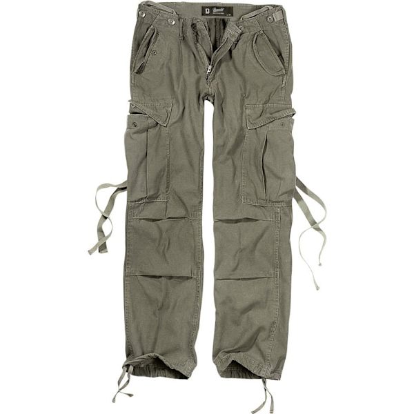 Brandit Pitkät Housut M65 Vihreä 30 Nainen