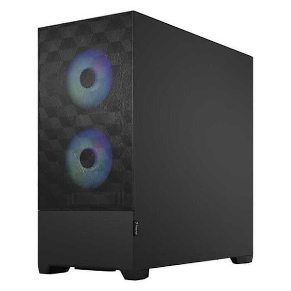 Fractal Tornfodral Med Fönster Pop Air Svart