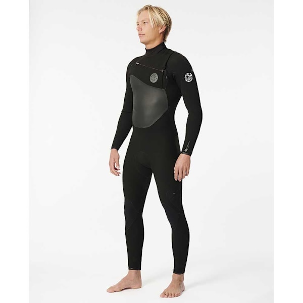 Rip Curl Langærmet Neoprendragt Med Brystlynlås Flashbomb 5/3 Mm Sort LS