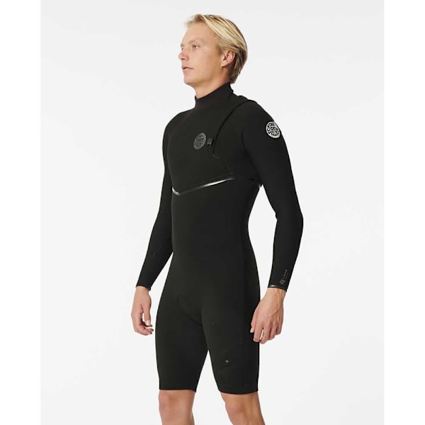 Rip Curl Shorty Med Lynlås Bagpå E Bomb 2/2 Mm Spring Sort XL