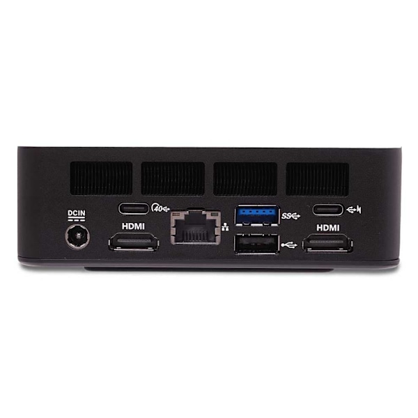 Aopen Den5128 I3-1215u/8gb/512gb Ssd Stationær Pc Sort