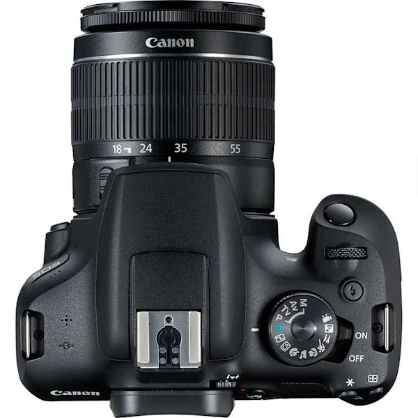 Canon Reflex-kamera Eos 2000d Ef-s 18-55 Mm Is Musta