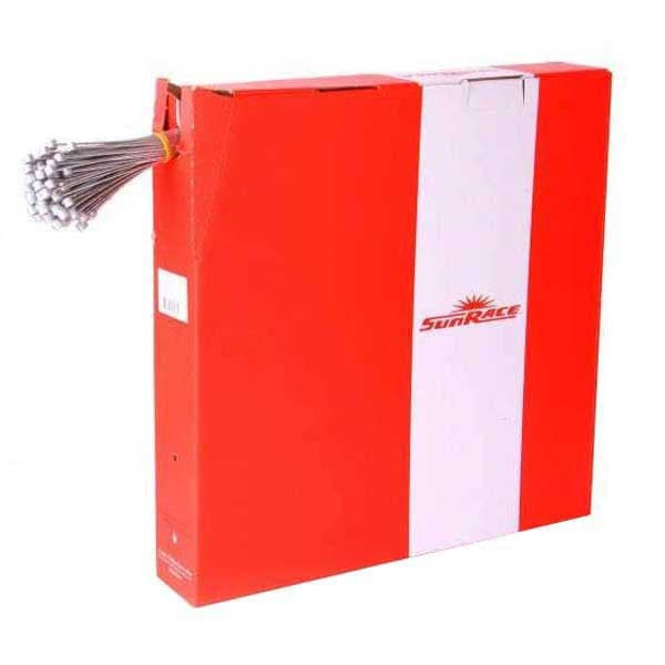 Sunrace Bromskabelbox Icbsg 100 Enheter Silver 1.5 x 2050 mm