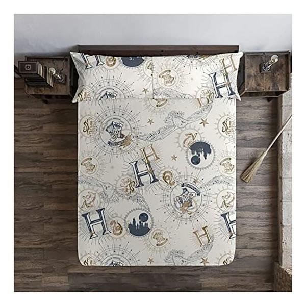 Play Fabrics Harry Potter Lakan Till Säng 150/160 Cm
