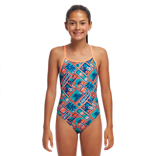 Funkita Single Strap Badetøj  14 Years Pige