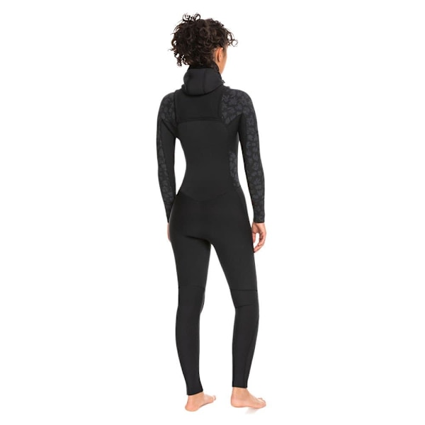 Roxy Langærmet Neoprendragt Foran Med Lynlås 5/4/3 Mm Swell Series Sort 8