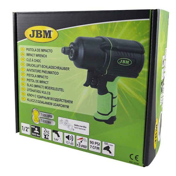 Jbm 1/2´´ 1650nm Slagboremaskine