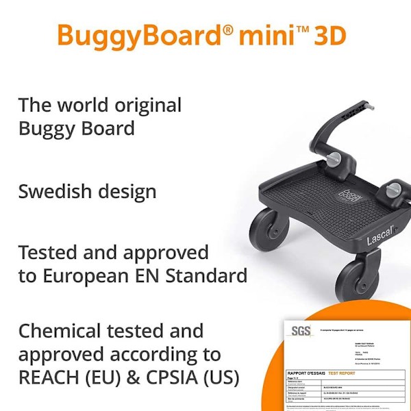 Lascal Buggy Board Mini 3d Sort