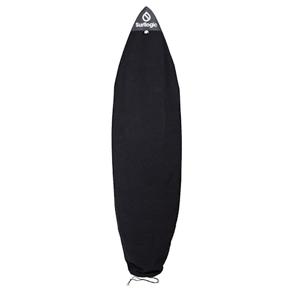 Surflogic Dække Stretch Shortboard Sort 5´8