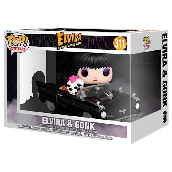 Funko Deluxe Pop Rides Elvira Mistress Of The Dark Elvira Ja Gonk