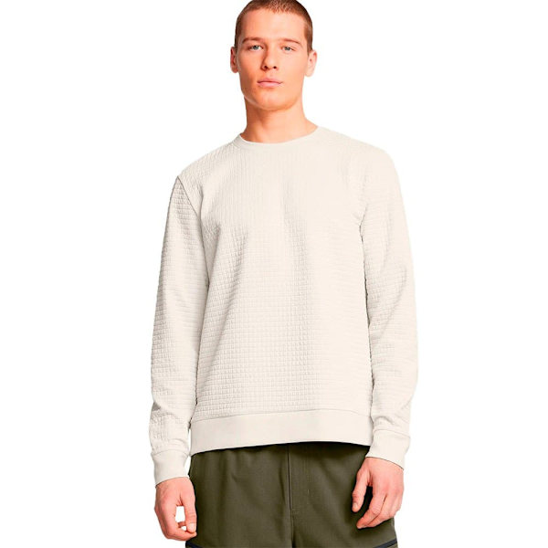 Under Armour Unstoppable Fleece Textured Tröja Vit M / Regular Man