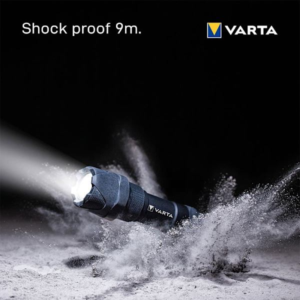 Varta Indestructible F20 Pro 6w Led Sort 350 Lumens