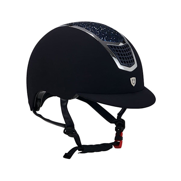 Equestro Hjelm Modello Eclipse Stone Velvet Rowel Fitting  59-61 cm