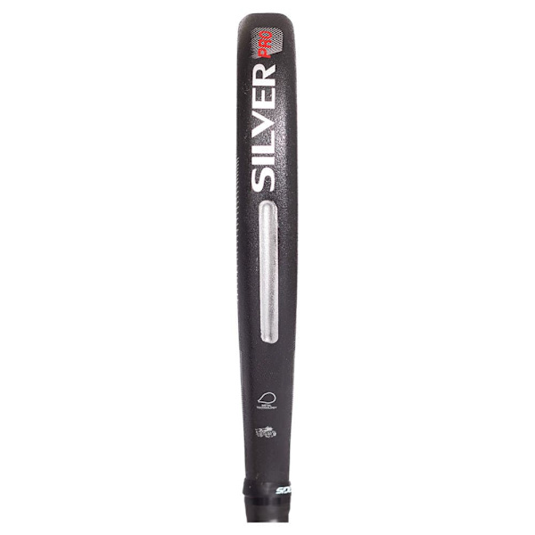 Sidespin Padel-maila Ss Silver Pro 3k Hopeinen