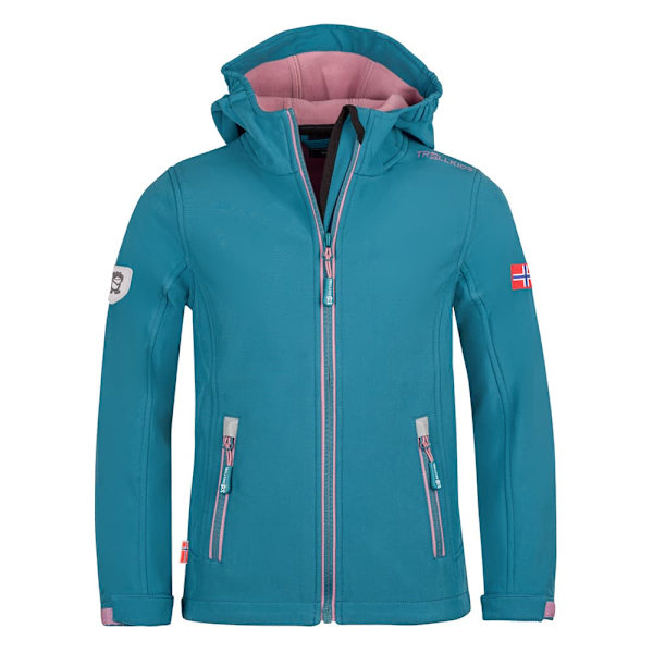Trollkids Trollfjord Softshell-takki Sininen 116 cm Poika