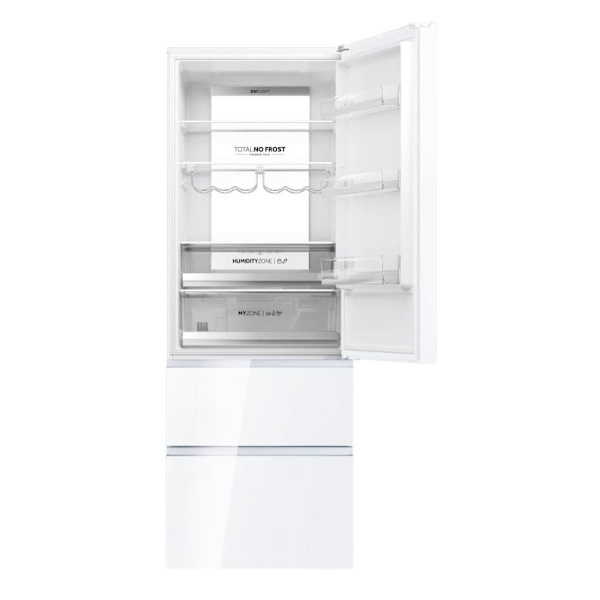 Haier Htw7720dngw Kaksiovinen Jääkaappi  483L