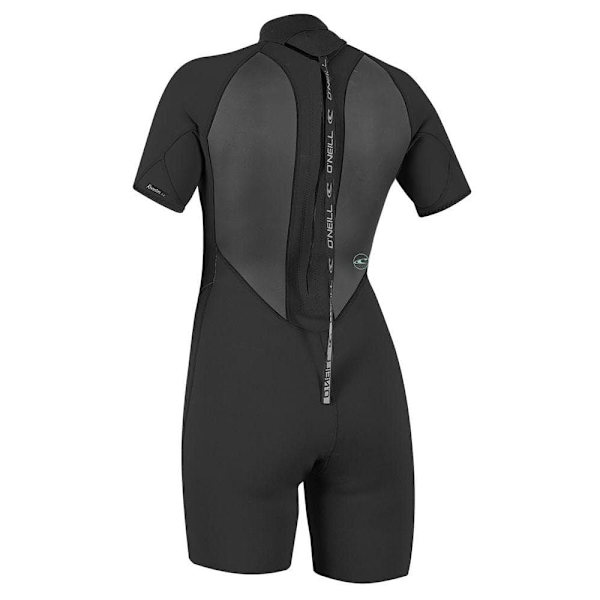 O´neill Wetsuits Rygg Zip Suit Kvinna Reactor Ii 2 Mm Spring Grå 4