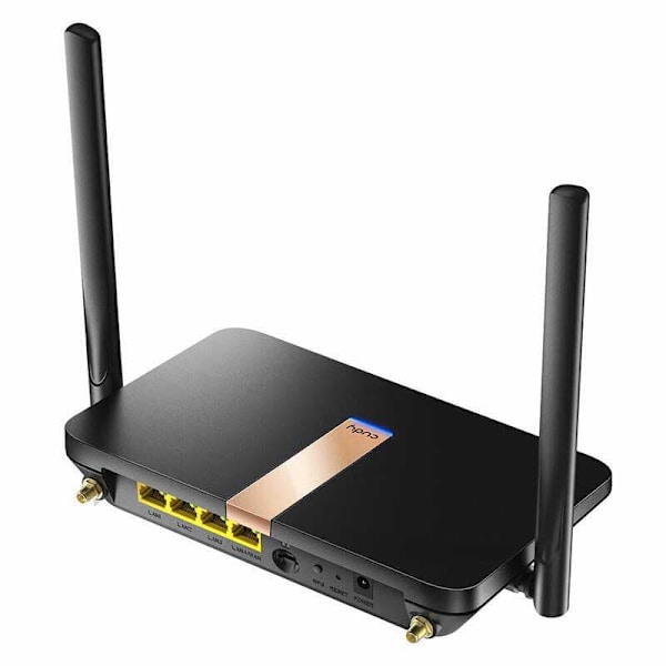 Cudy Trådløs Router Lt500d_eu 4g Gylden Sort