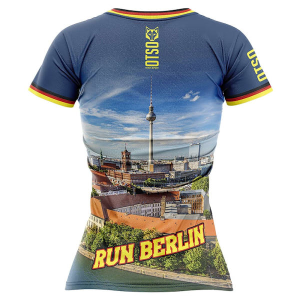 Otso Run Berlin 2024 Lyhythihainen T-paita  S Nainen