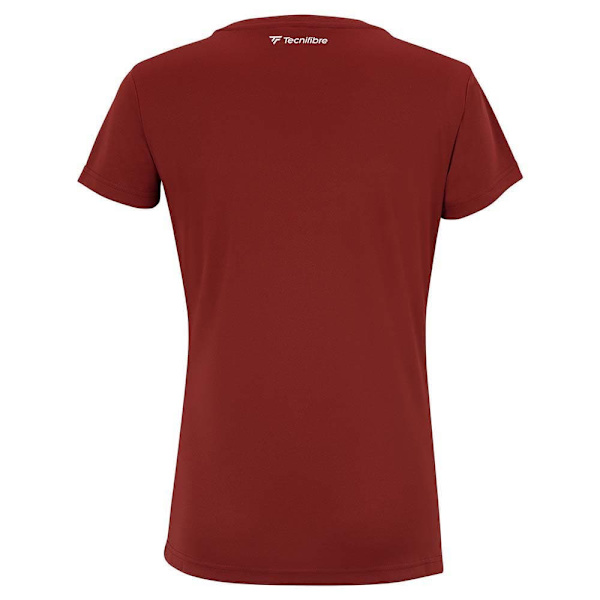 Tecnifibre Kortärmad T-shirt Team Tech Röd XS Kvinna