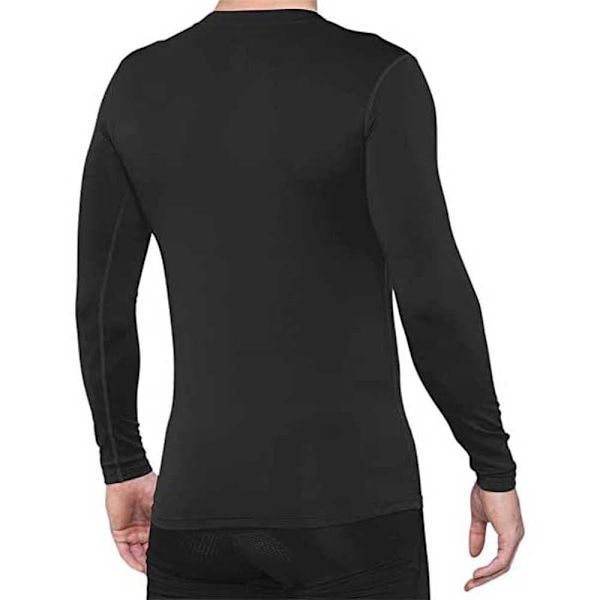 100percent Basecamp Langærmet Baselayer Sort L Mand