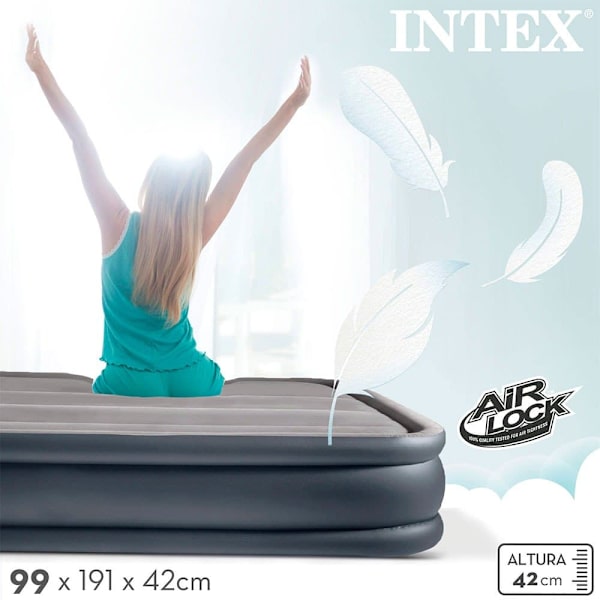 Intex Madras Dura-beam Standard Deluxe Pillow Sort 99 x 191 x 42 cm