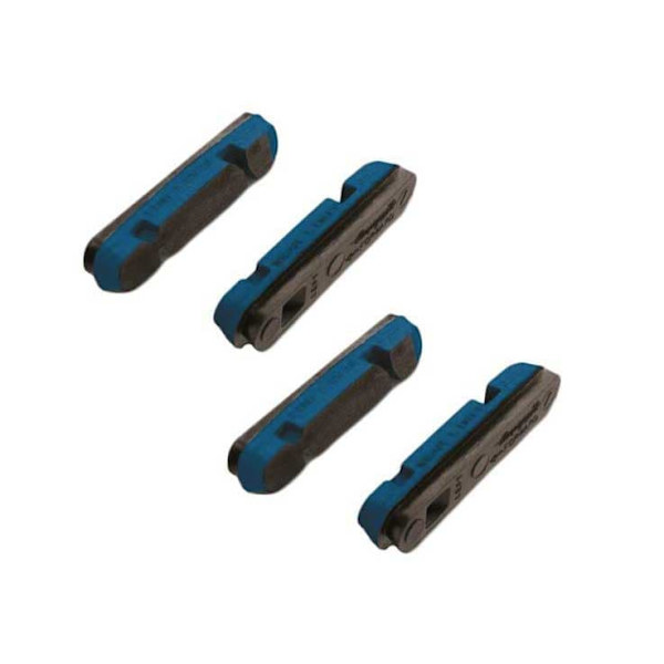 Campagnolo Bremseklodser Shamal Mille Shimano 4 Enheder Blå,Sort