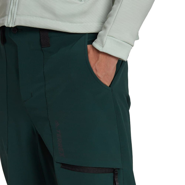 Adidas Byxor Terrex Yearound Soft Shell Grönt 48 / Regular Man