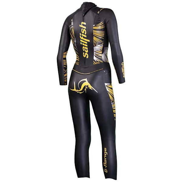Sailfish Våddragt Kvinde G-range 8 Sort XS