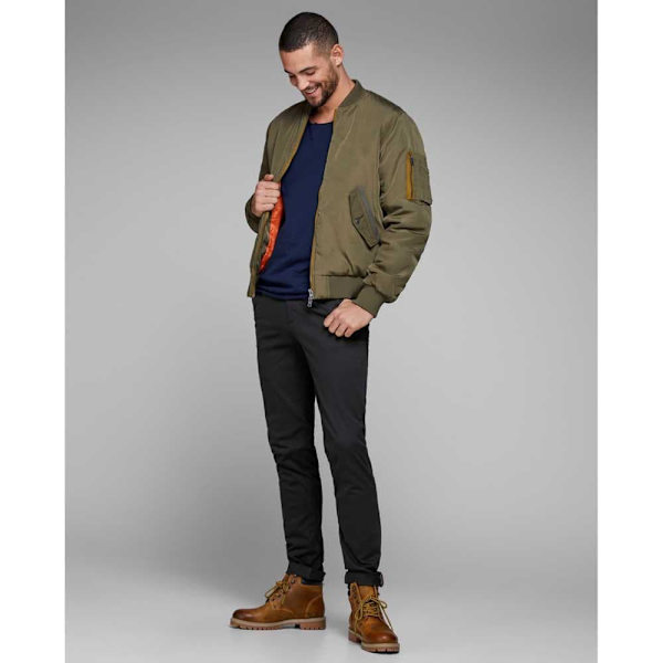 Jack & Jones Chino Bukser Marco Bowie Slim Sort 30 / 32 Mand