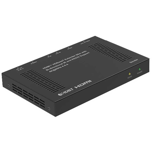 Euroconnex Hdmi Extender 0353 4k 60hz Musta