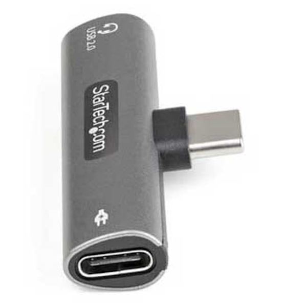 Startech Cdp 2capdm Usb-c/jack 3.5 Mm Til Usb-c/jack 3.5 Mm Adapter Søvfarvet