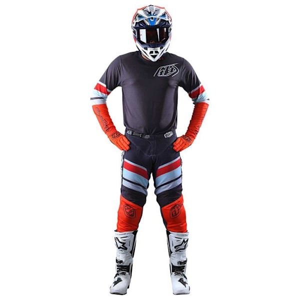 Troy Lee Designs Housut Gp Air Warped Punainen 32 Mies
