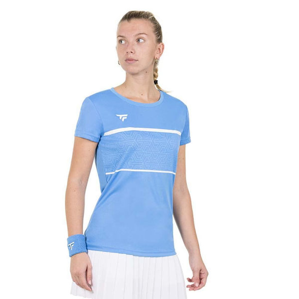 Tecnifibre Lyhythihainen T-paita Team Tech Sininen M Nainen