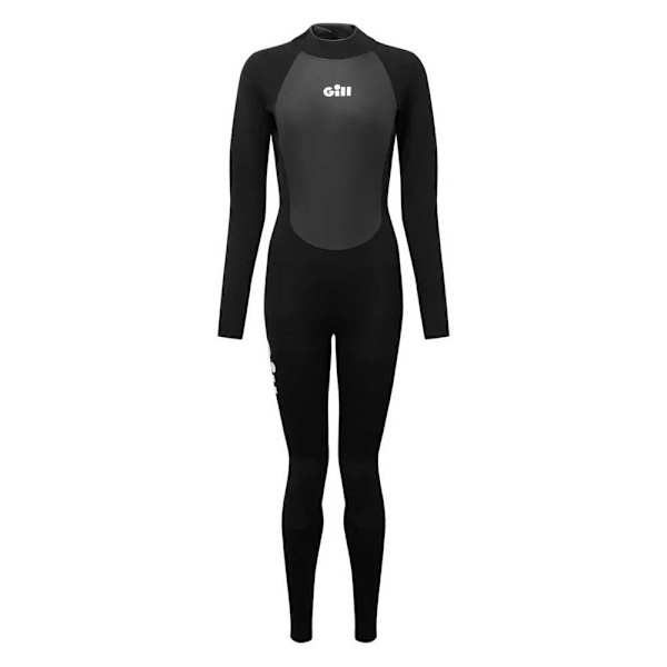 Gill Takana Vetoketjullinen Puku Pursuit 4/3 Mm Musta 34 Nainen