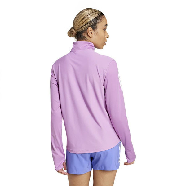Adidas Own The Run Halv Dragkedja Sweatshirt  S Kvinna