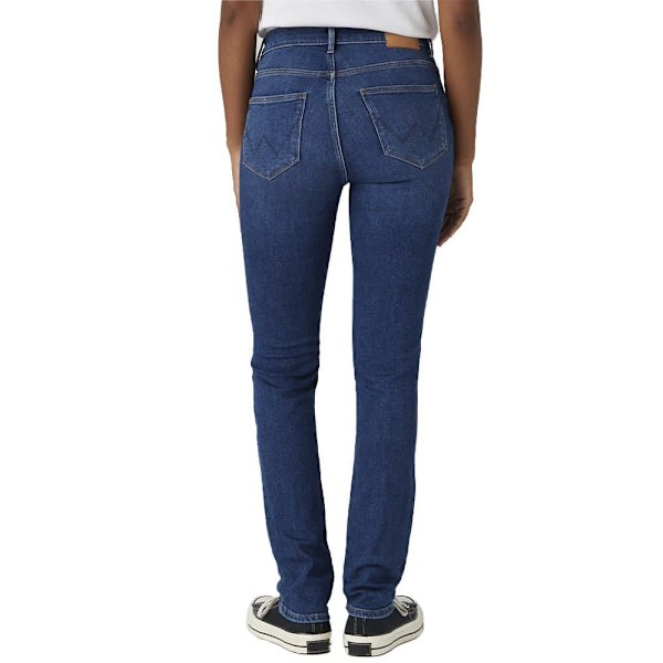 Wrangler Jeans Slim Blå 32 / 34 Kvinna