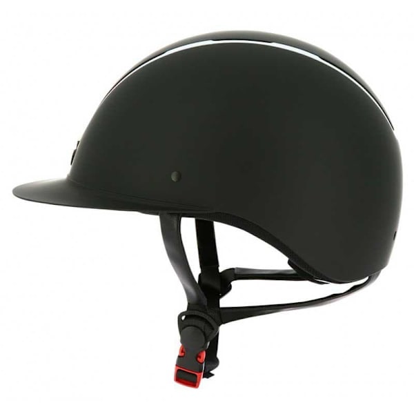 Equitheme Hjelm Glint Mat Sort 52-54 cm