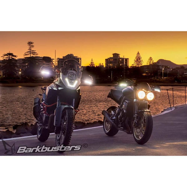 Barkbusters Bb-led-002-02-wh Håndbeskyttelsespositionslys Transparent