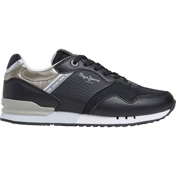 Pepe Jeans London Snake Sko Sort EU 39 Kvinde