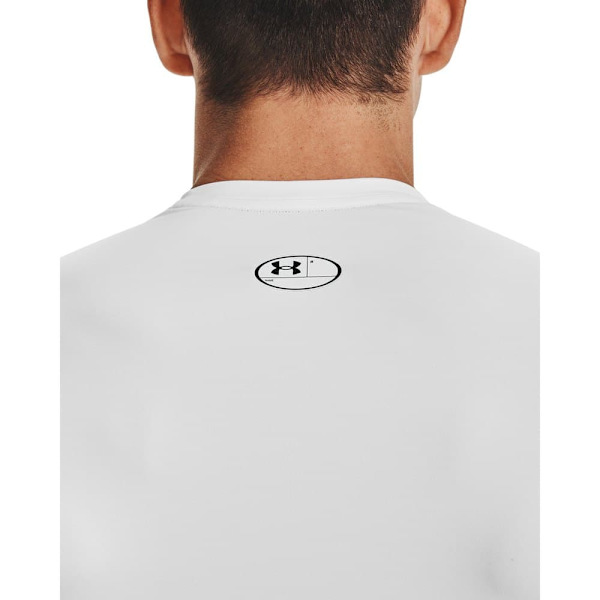 Under Armour Kortärmad T-shirt Vit L Man