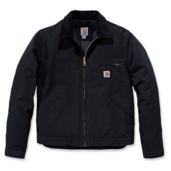 Carhartt Duck Detroit Jakke Sort XL