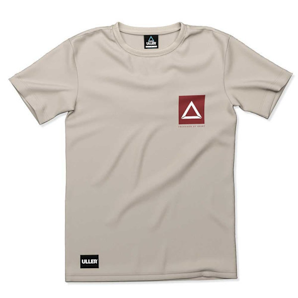 Uller Iconic T-shirt Med Korte ærmer Til Børn Beige 6 Years Dreng