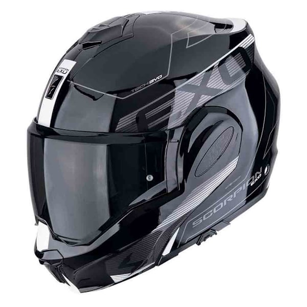 Scorpion Exo-tech Evo Traveller Modulær Hjelm Sort L